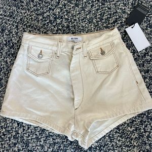 RE/DONE NWT Denim shorts. SIZE 26.